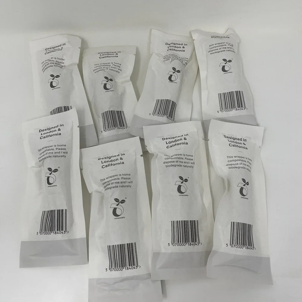 SURI Sustainable Electric Toothbrush Replacement Heads Sea Mist - Lot of 8 New
